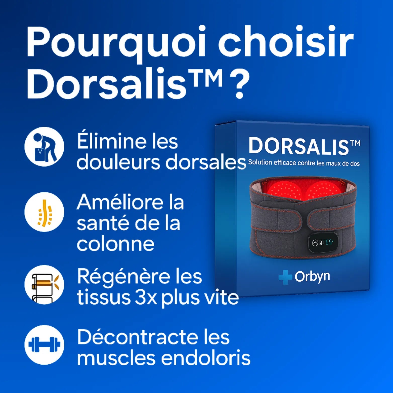 Dorsalis™ – Soulagement rapide et naturel des douleurs dorsales